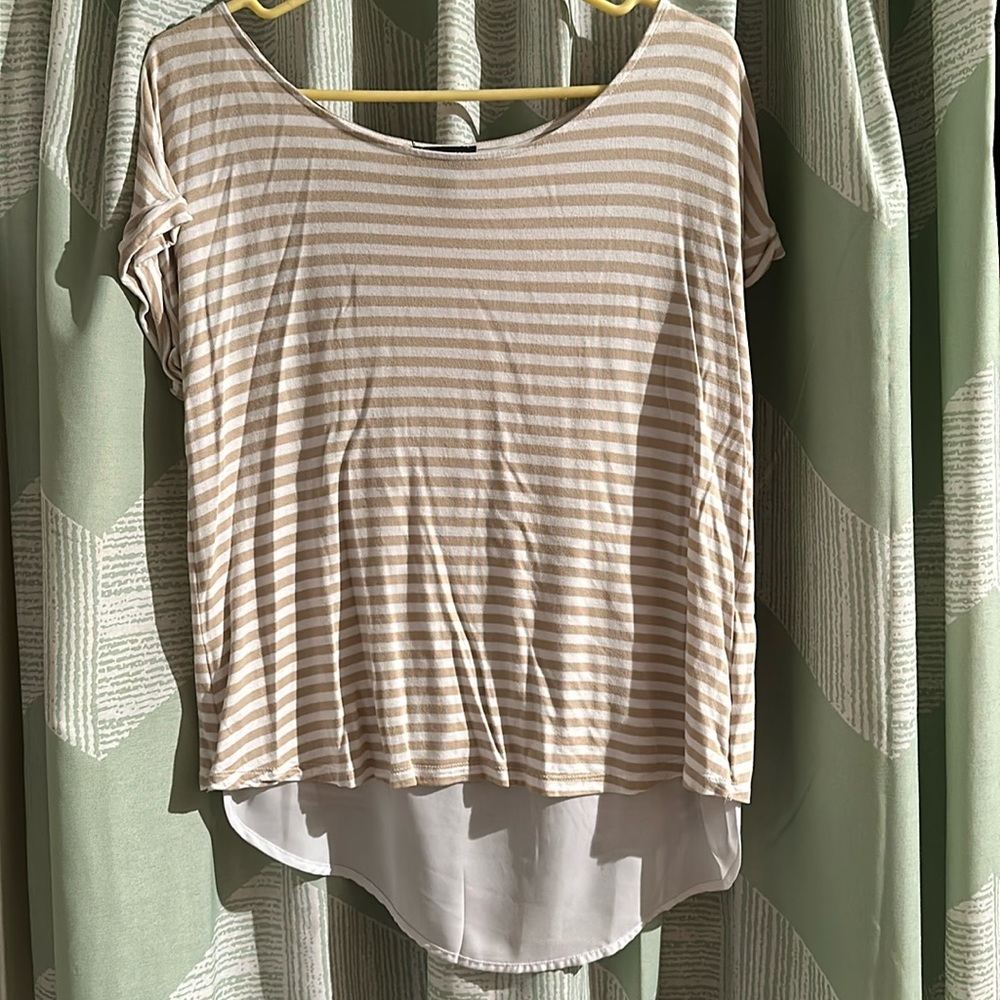 Hi/low cut top